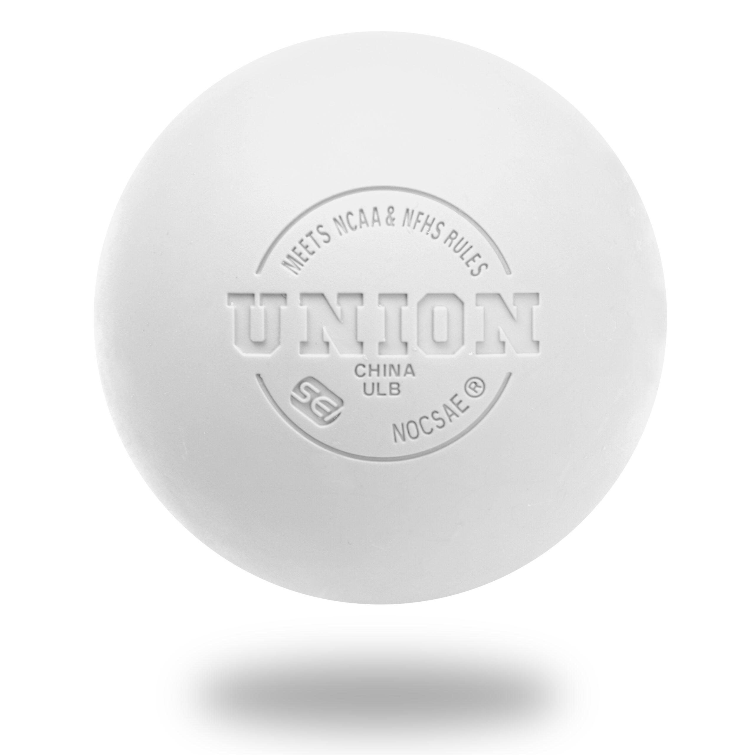 White NOCSAE Lacrosse Balls