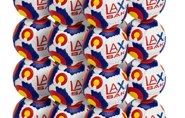 Colorado Flag Lax Sak Dozen Pack