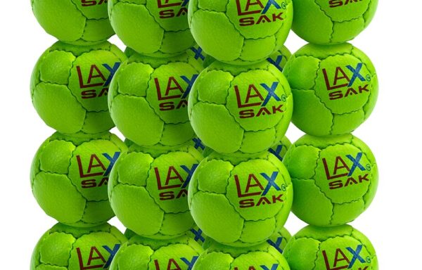 Lime Green Lax Sak Dozen Pack