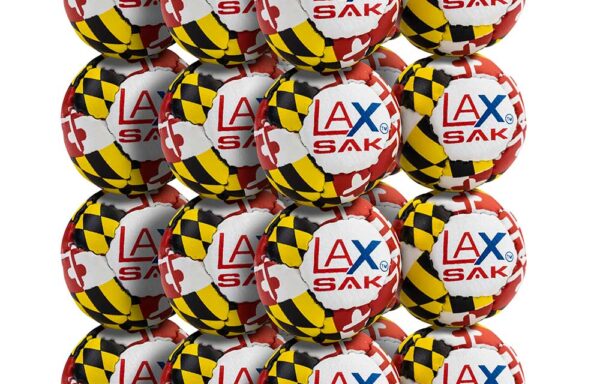 Maryland Flag Lax Sak Dozen Pack