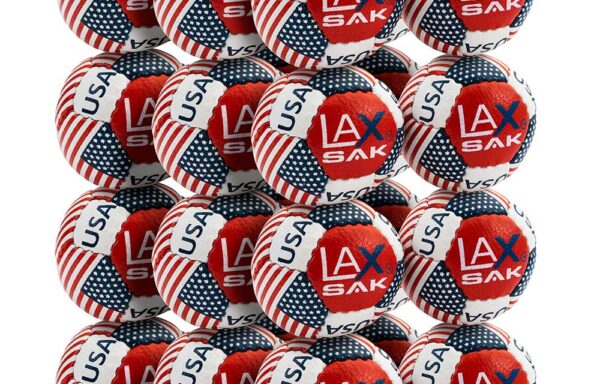 American Flag Lax Sak Dozen Pack