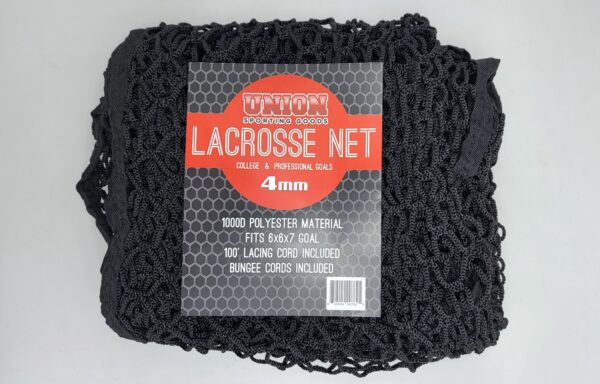 Black 4MM 6X6 Lacrosse Net 1000D