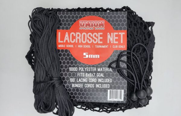 Black 5MM 6X6 Lacrosse Net 1000D
